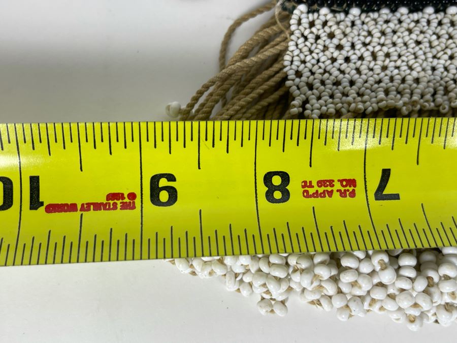 Vintage African Ndebele Infant's Girl's Beaded Apron Beadwork 9W X 5H [Photo 6]