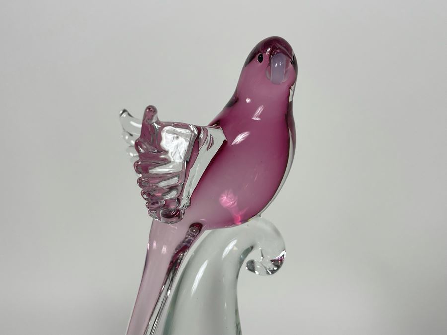 Murano Glass Bird Sculpture By Formia 10H [Photo 5]