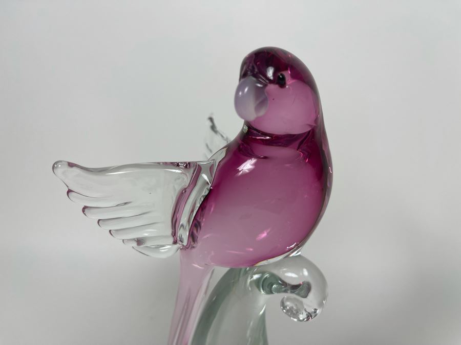 Murano Glass Bird Sculpture By Formia 10H [Photo 11]