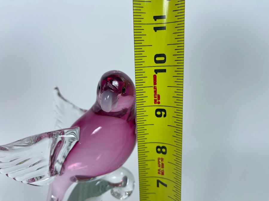 Murano Glass Bird Sculpture By Formia 10H [Photo 10]
