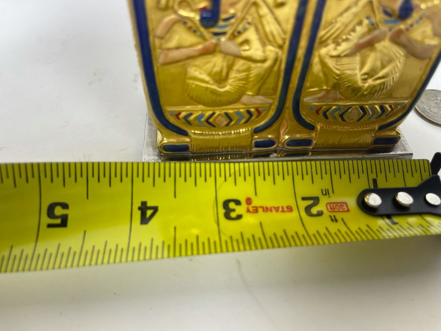 Boehm Porcelain Figurine Limited Edition The Treasures Of Tutankhamun Titled 'Perfume Box' Number 176 4W X 6H [Photo 12]