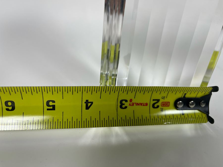 MOVADO Crystal Desk Clock 3.5W X 6H [Photo 9]