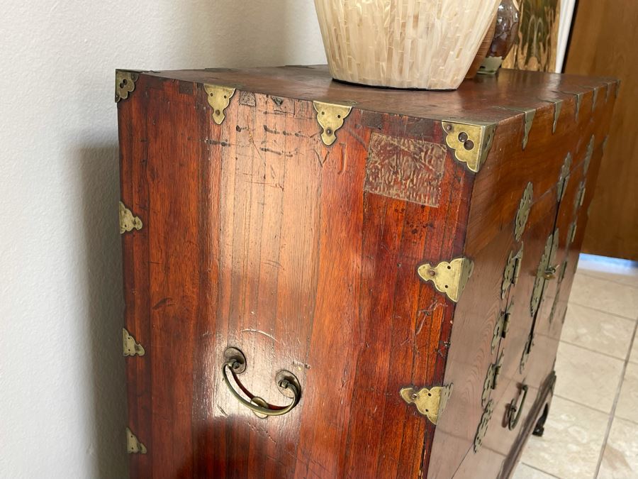 Vintage Japanese Tansu Chest 33W X 15D X 30.5H [Photo 10]