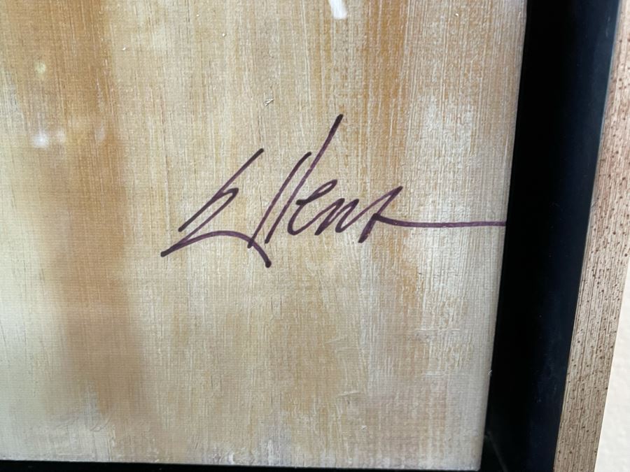 John-Richard Wall Decor Artwork By Jackie Ellens Lustrous Haze Highlighted By Textural Gold And Silver Leaf 37.5W X 48.5H Retails $1,789 [Photo 5]