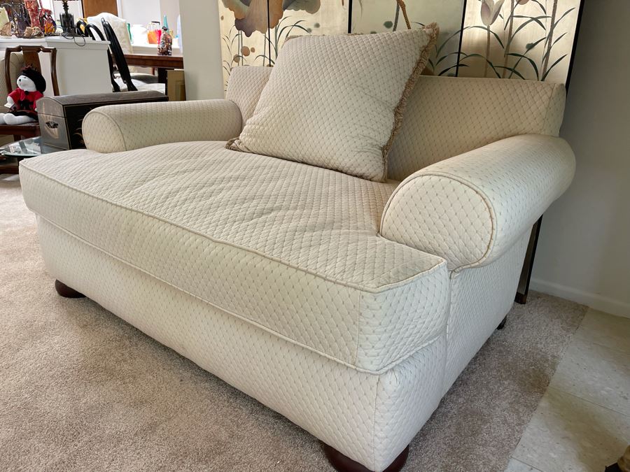 Bernhardt Oversized Upholstered Armchair 59W X 38D X 29H [Photo 4]