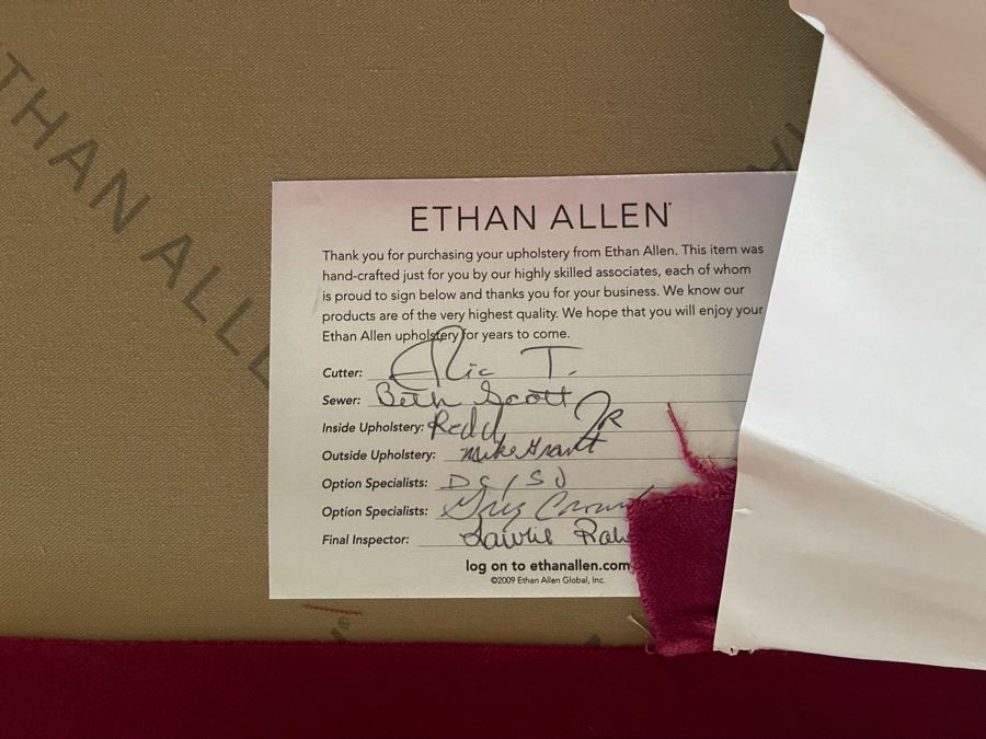 Ethan Allen Upholstered Chair [Photo 6]