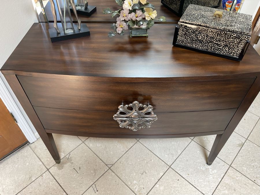 Hooker Furniture Medallion Console Chest Of Drawers 44W X 18D X 34H Retails $1,699 [Photo 4]