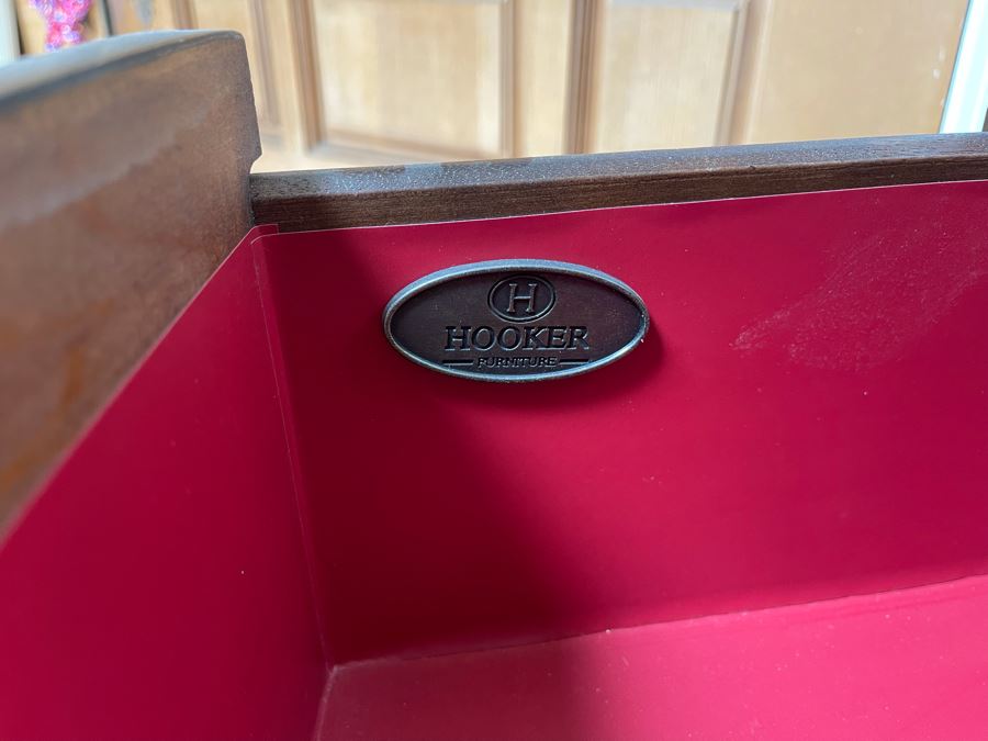 Hooker Furniture Medallion Console Chest Of Drawers 44W X 18D X 34H Retails $1,699 [Photo 6]