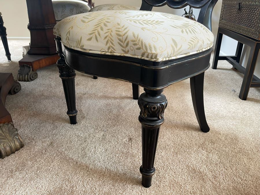 Ernest Hemingway Collection By Thomasville Furniture Dining Table With Six Chairs And Two Leaves 48W X 80L Each Leaf Is 20L [Photo 18]