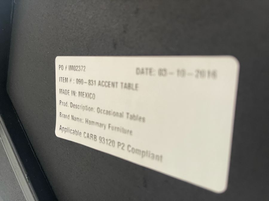 Hammary Furniture Occasional Table Marble Top 18W X 24H [Photo 5]