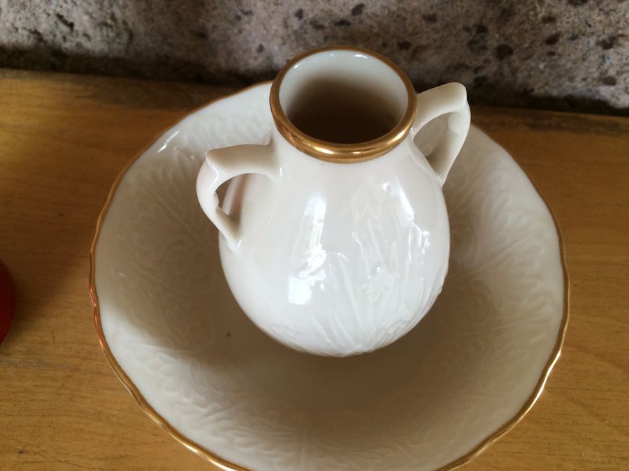 LENOX Pitcher and Bowl [Photo 3]