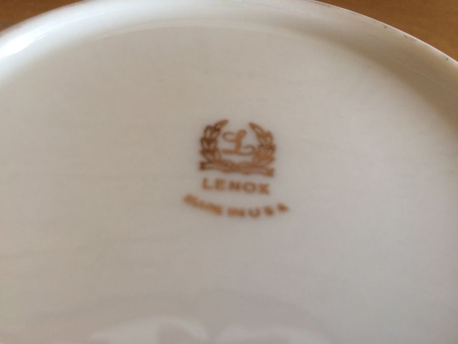 LENOX Pitcher and Bowl [Photo 5]