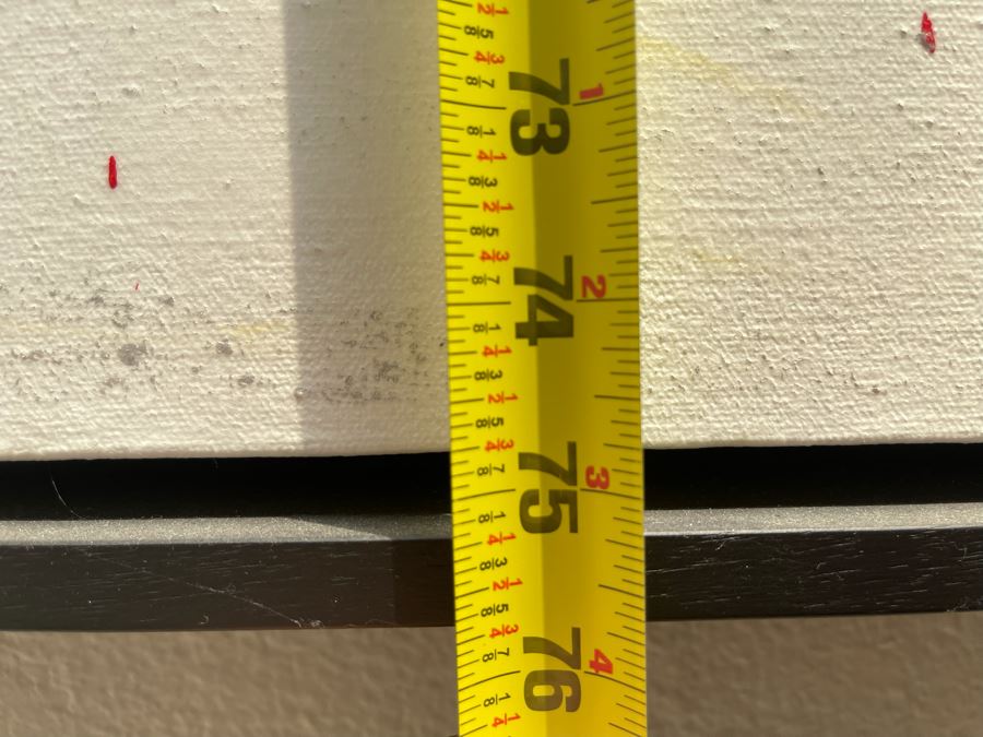 Very Large Abstract Painting Signed Sander 68W X 75H [Photo 14]