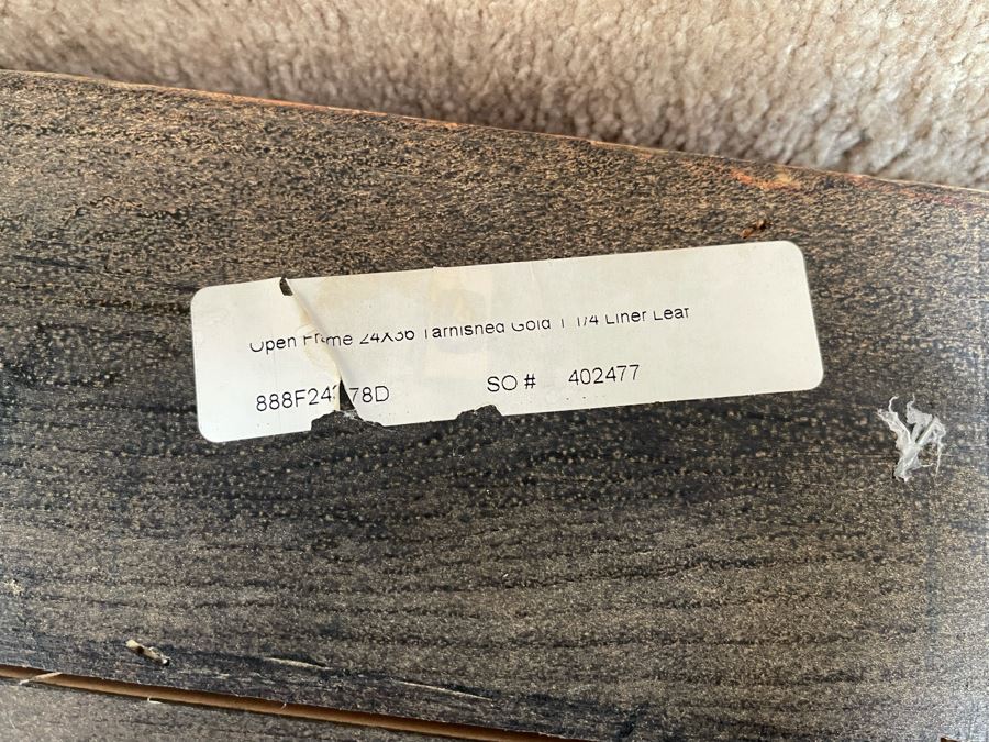 Parrot Painting In Fancy Gilt Wooden Frame 49W X 38H [Photo 18]