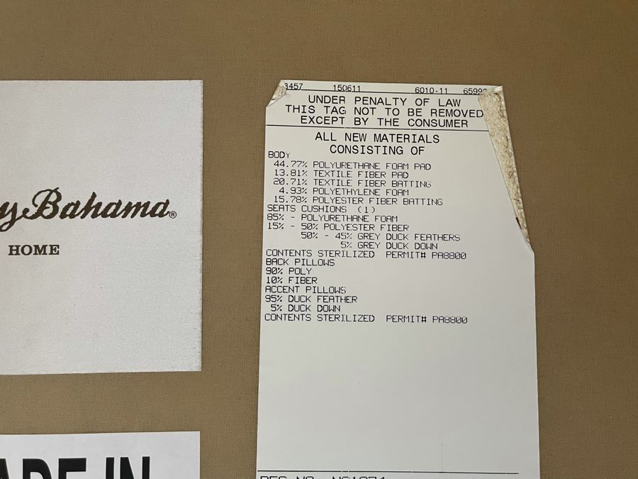 Tommy Bahama Barrel Chair Retails $3,129 [Photo 11]