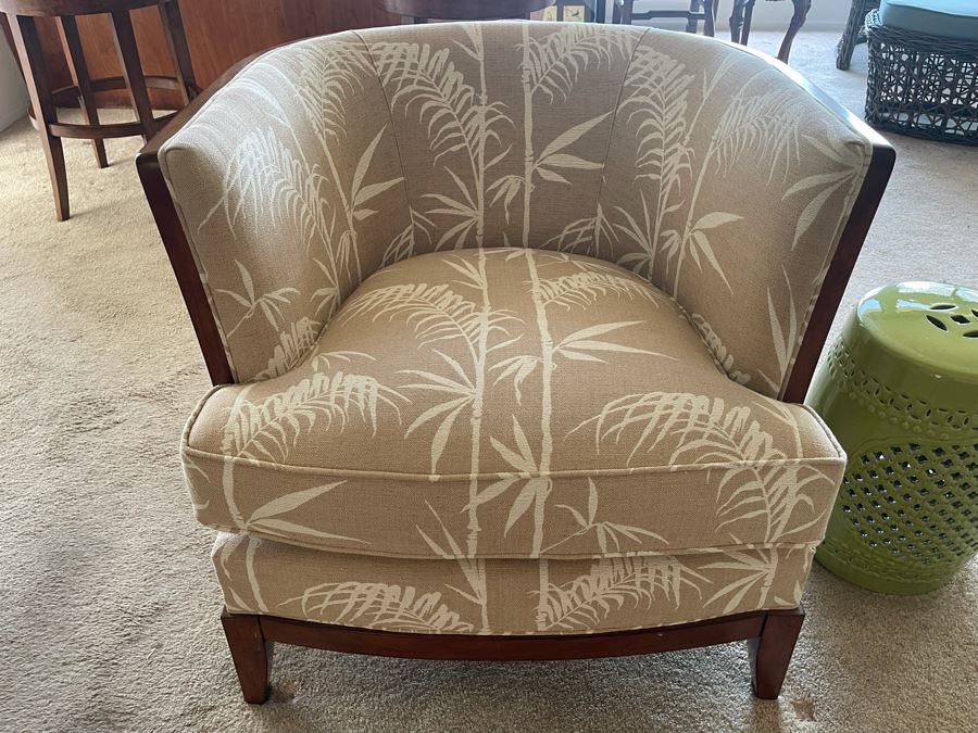 Tommy Bahama Barrel Chair Retails $3,129 [Photo 2]