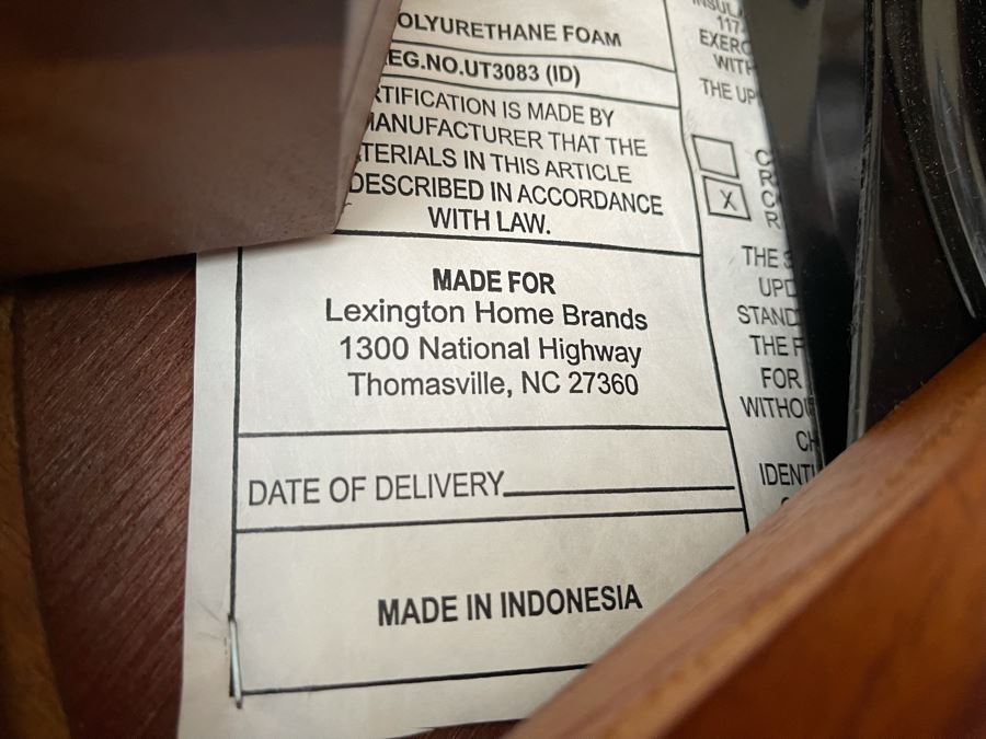 Pair Of Lexington Home Brands Swivel Bar Stools 21W Seat Cushion Is 30H Total Height 42H [Photo 8]