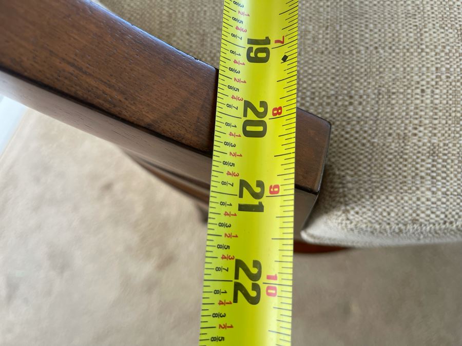 Pair Of Lexington Home Brands Swivel Bar Stools 21W Seat Cushion Is 30H Total Height 42H [Photo 9]