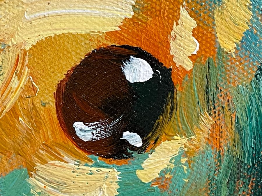 Bird Painting On Canvas 39 X 39 [Photo 7]