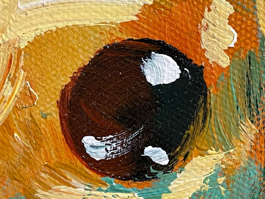 Bird Painting On Canvas 39 X 39 [Photo 8]