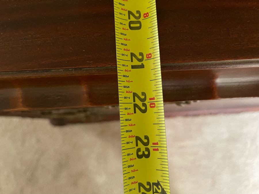 Vintage Chest Of Drawers Side Trim On Left Top Side Is Chipped 50W X 22D X 35H [Photo 10]