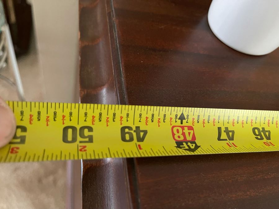 Vintage Chest Of Drawers Side Trim On Left Top Side Is Chipped 50W X 22D X 35H [Photo 9]