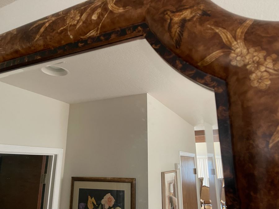 Console Entry Table 68W X 19D X 35H With Matching Wall Mirror 41W X 55H [Photo 11]