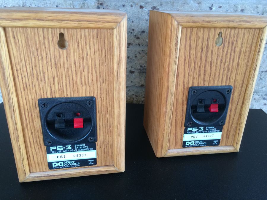 Audio-Technica Design Acoustics PS3 Speakers and Subwoofer [Photo 4]