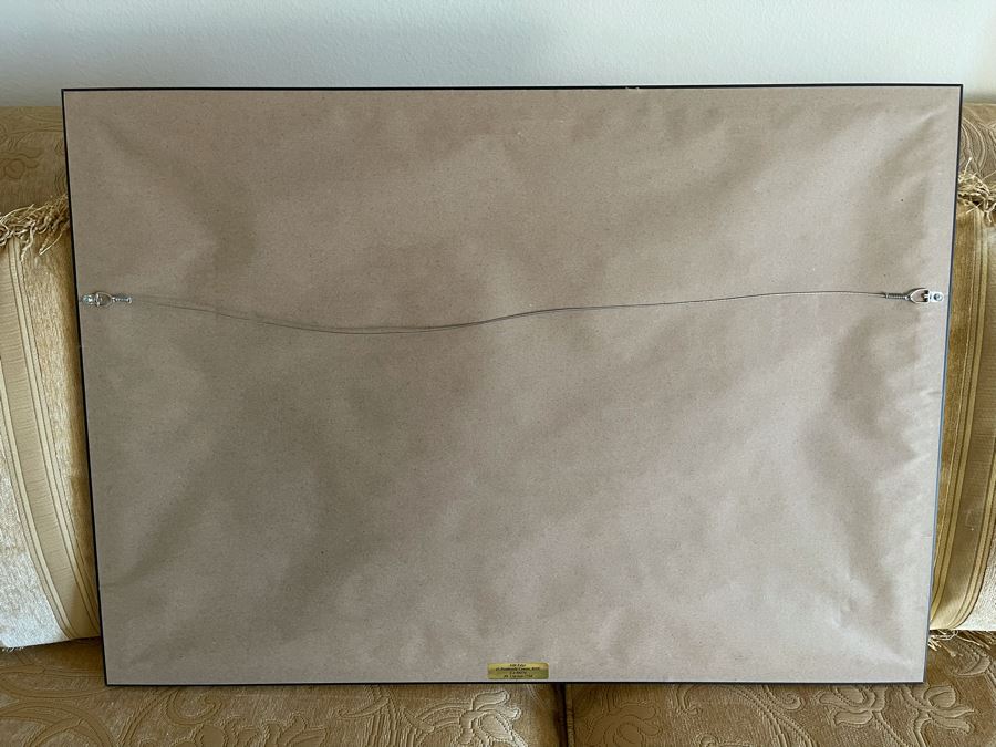 Original Ken Fallin Framed Caricature Artwork Client Paid $400 Just For Professional Gold Framing 19.5W X 29.5H [Photo 10]