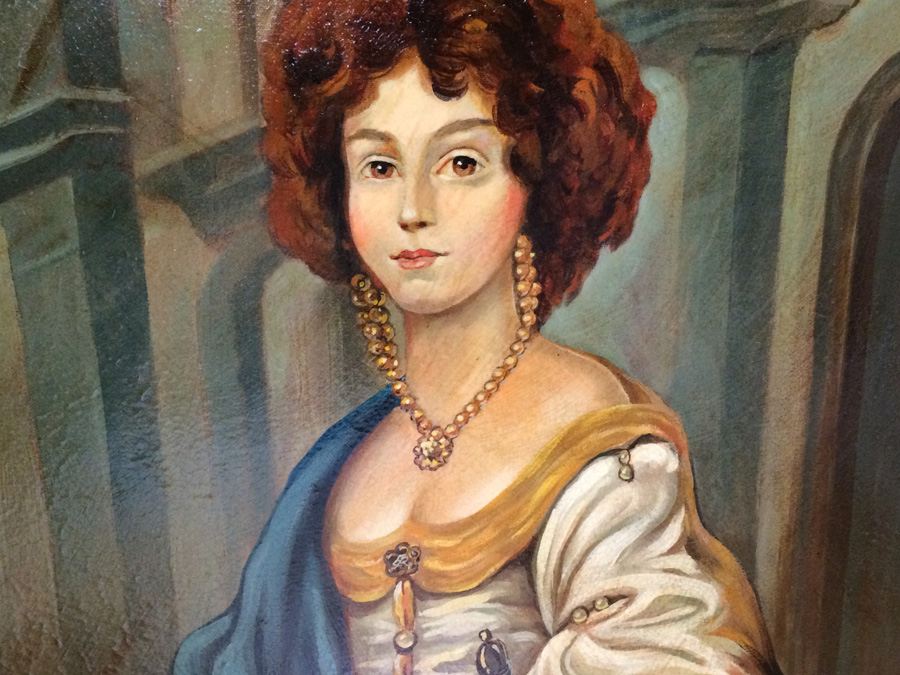 Original Oil Painting in Beautiful Gilded Frame  [Photo 3]