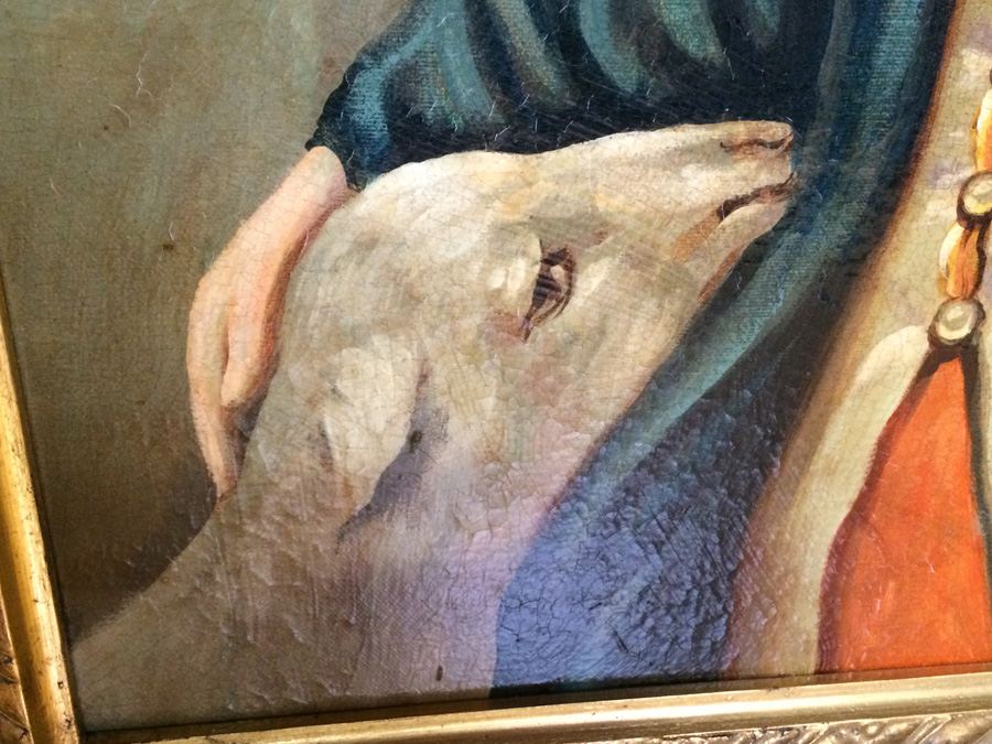 Original Oil Painting in Beautiful Gilded Frame  [Photo 4]