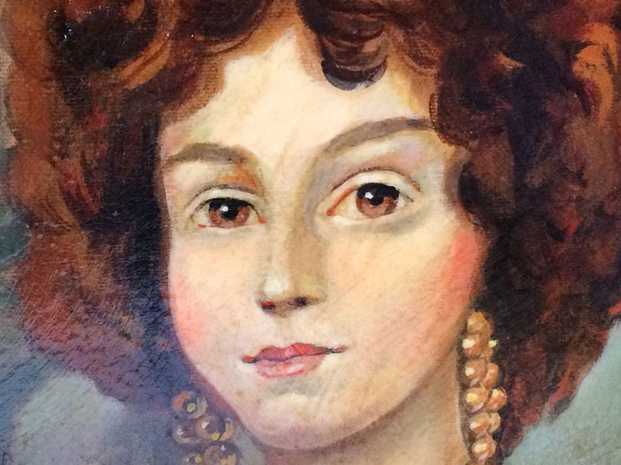 Original Oil Painting in Beautiful Gilded Frame  [Photo 2]