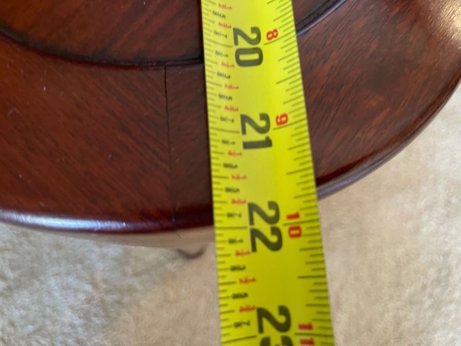 Chinese Carved Wooden Corner Chair 27W X 22D X 33H [Photo 9]