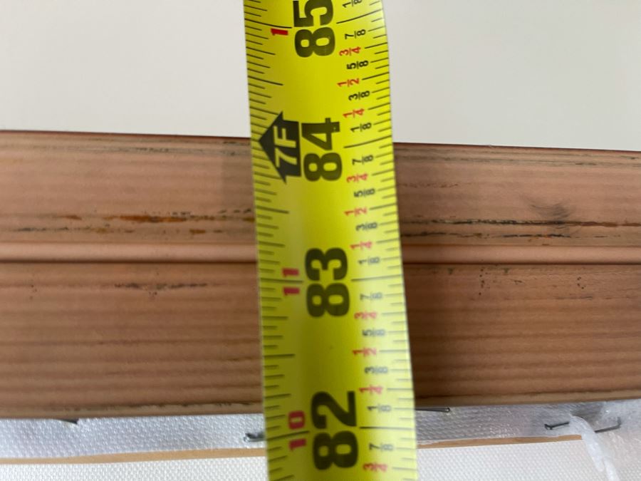 VERY LARGE (Looks Small In Photos) Koi Pond II Canvas Print 7'H X 56'W Retails $2,659 [Photo 17]