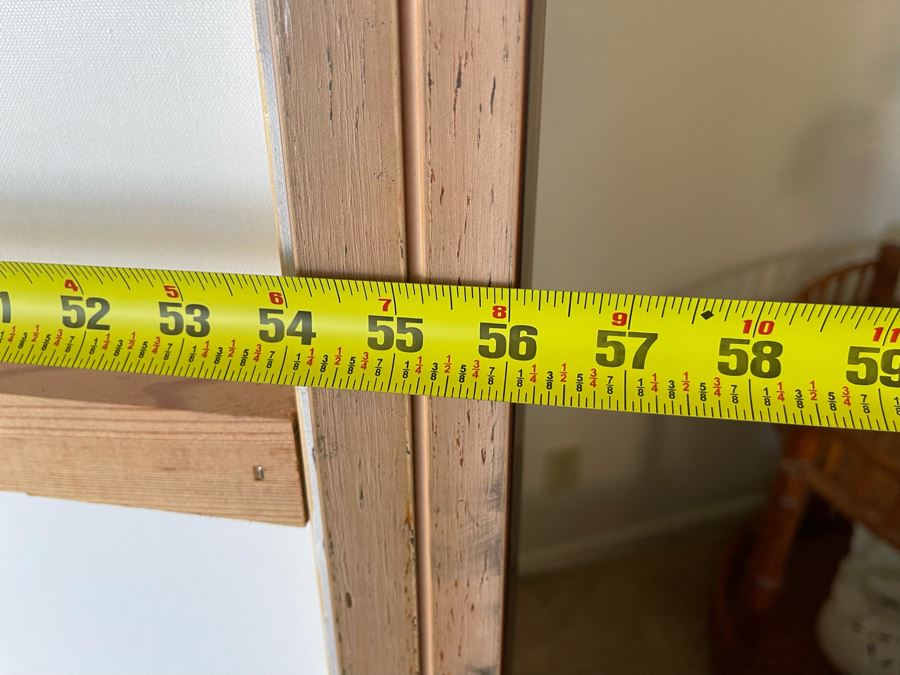 VERY LARGE (Looks Small In Photos) Koi Pond II Canvas Print 7'H X 56'W Retails $2,659 [Photo 16]