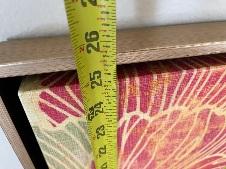 Framed Fine Feathered Friends III Canvas Print By Evelia 25.5W X 25.5H Retails $299 [Photo 8]