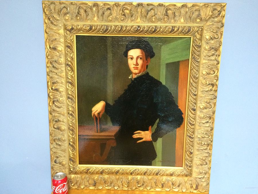 Original Oil Painting in Beautiful Gilded Frame [Photo 5]