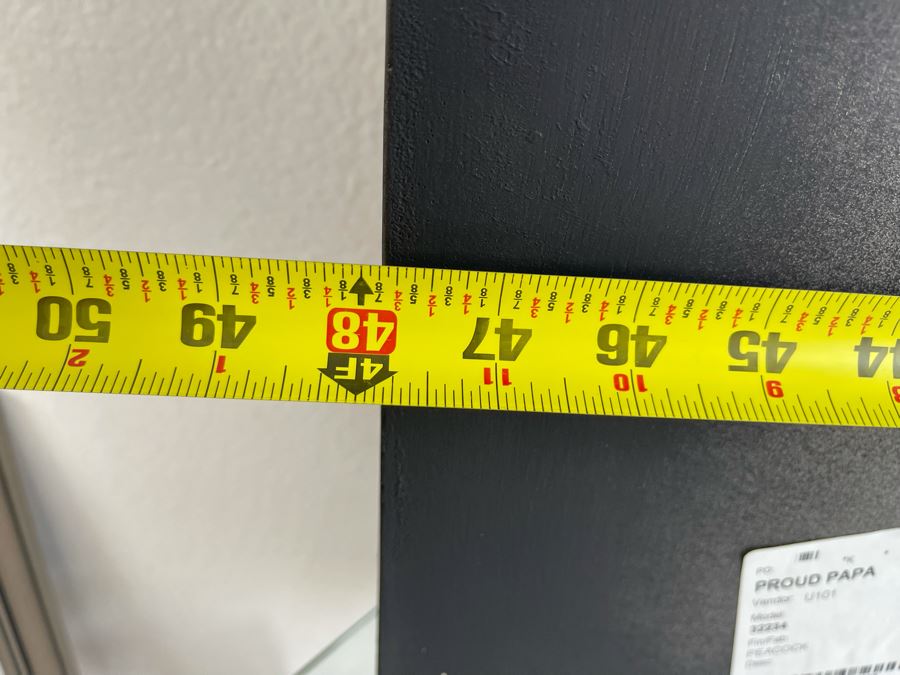 Uttermost Peacock Print On Board Titled Proud Papa 4' X 6' Retails $765 [Photo 10]