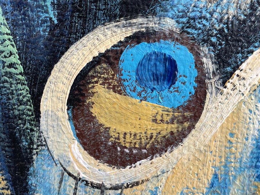 Uttermost Peacock Print On Board Titled Proud Papa 4' X 6' Retails $765 [Photo 5]