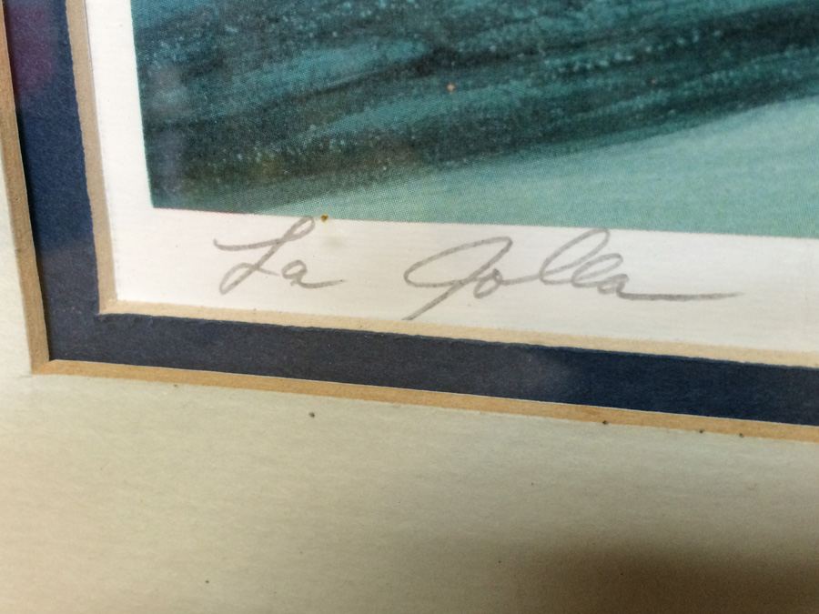 1982 La Jolla Golf Gene Littler 149/210 Howard Layte Signed Print [Photo 7]