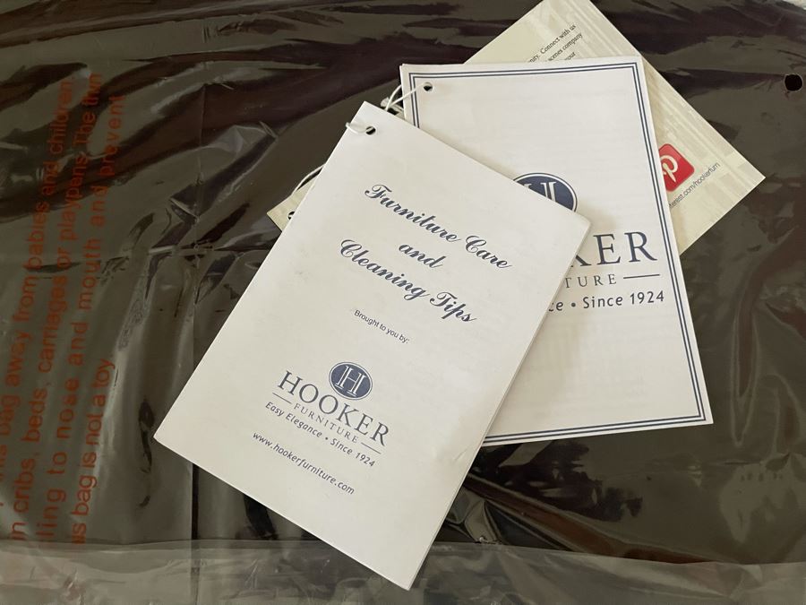 Pair Of Hooker Furniture Modern Black And White Nightstands 31W X 16D X 29H [Photo 10]