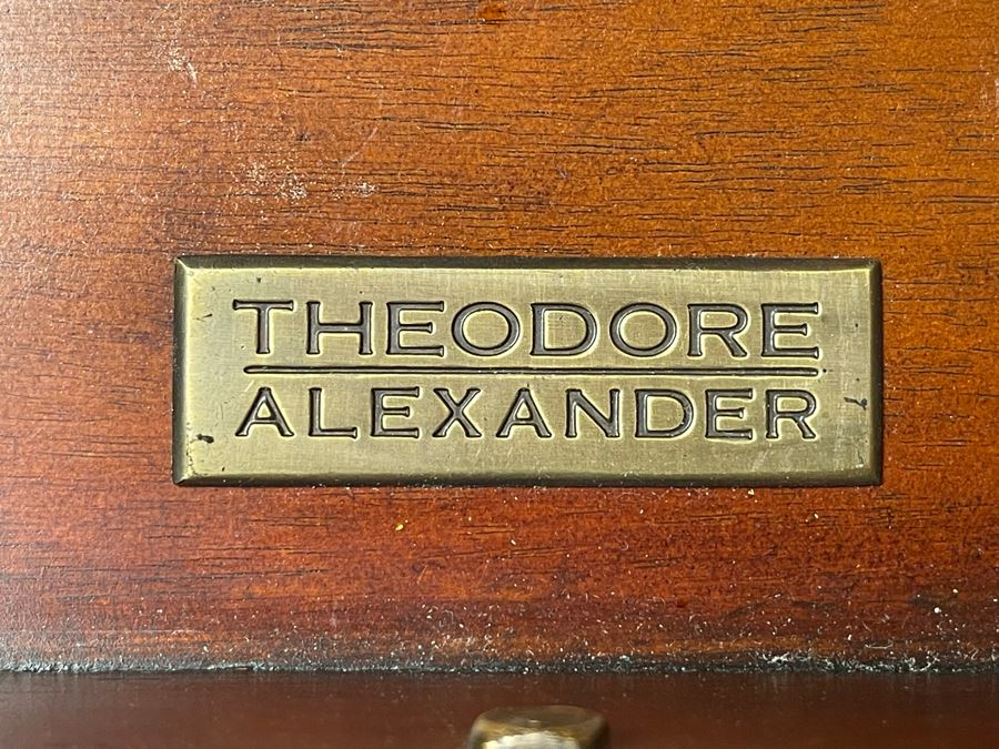 Theodore Alexander Chinoiserie Red Cabinet Chest Of Drawers Buffet Sideboard 52W X 18D X 37.5H [Photo 11]