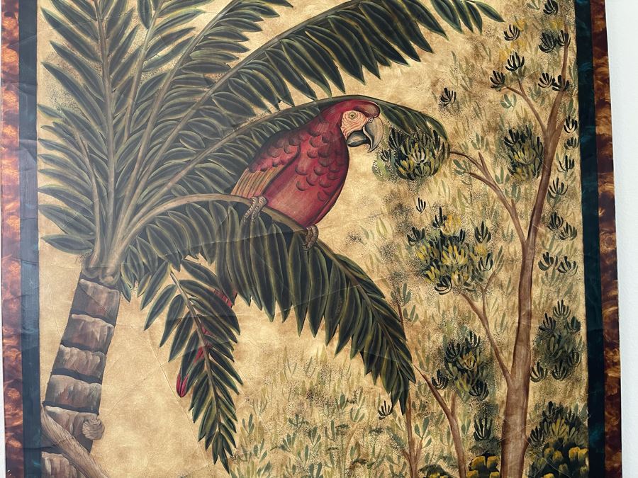 Large Maitland-Smith Decorative Print On Board 6'H X 28'W [Photo 9]