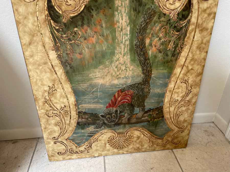 Large Theodore Alexander Decorative Designer Print On Board 8'H X 24'W [Photo 4]