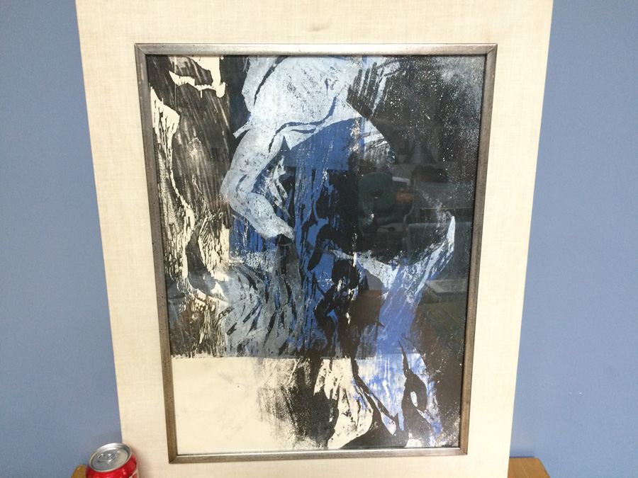 Marc Grant Original Block Print Signed [Photo 2]