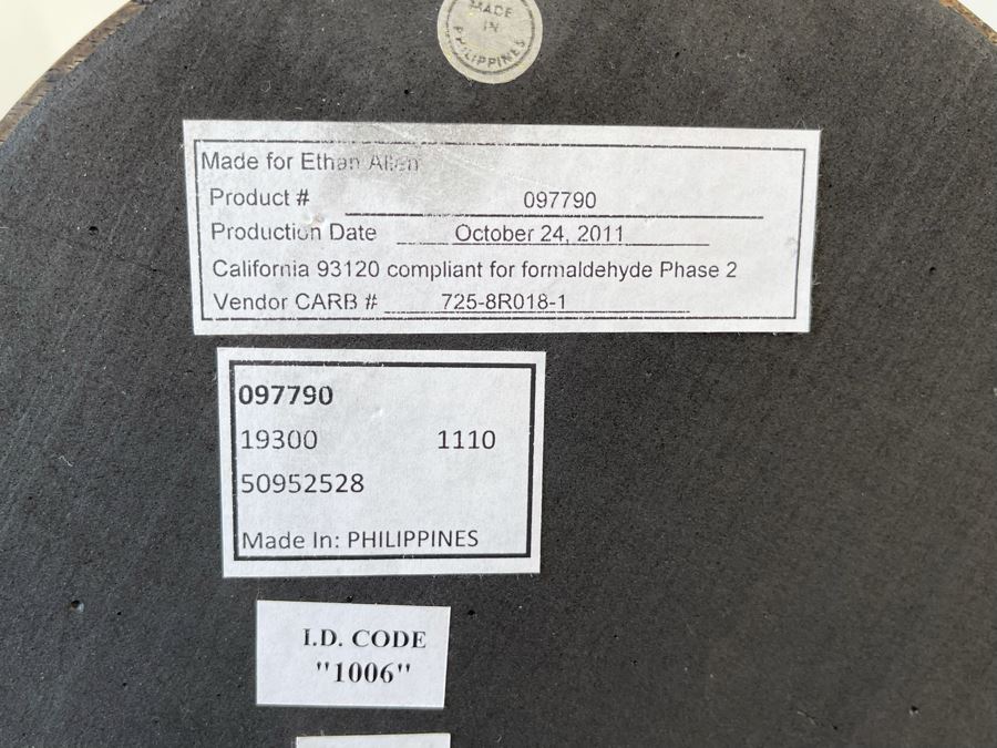 Pair Of Ethan Allen Modern Ceramic Table Lamps 29.5H [Photo 5]