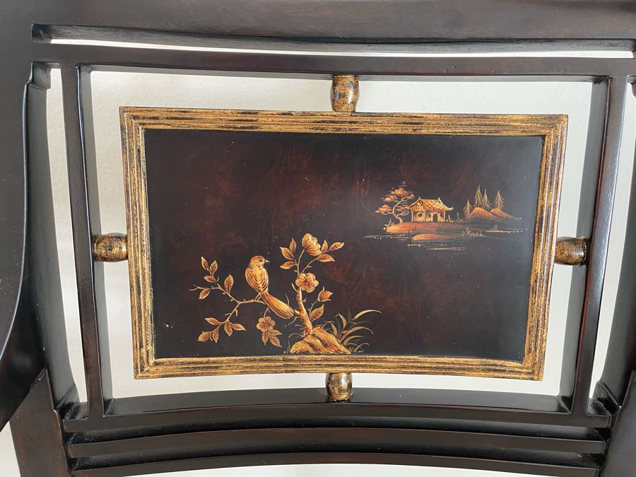 Theodore Alexander Library Open Arm Chair Retails $1,495 [Photo 3]