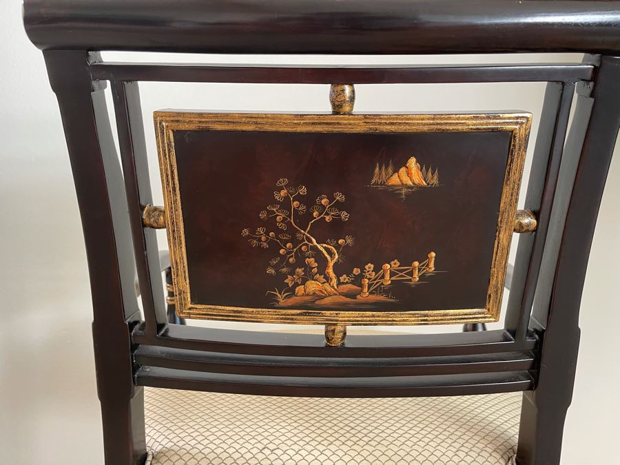 Theodore Alexander Library Open Arm Chair Retails $1,495 [Photo 7]