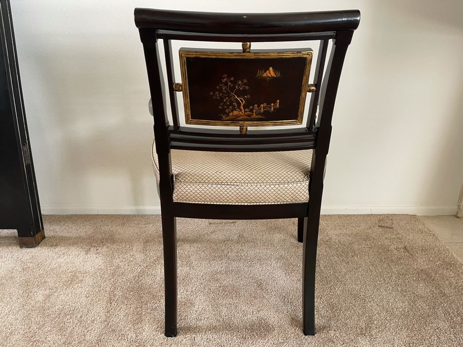 Theodore Alexander Library Open Arm Chair Retails $1,495 [Photo 6]