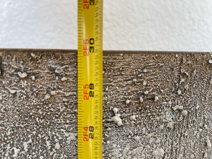 Living Spaces Golden Abstract Canvas Print 30 X 30 Retails $275 [Photo 5]